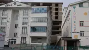 Nevşehir'de istinat duvarı çöktü: 10 daire boşaltıldı, okul ve Kur'an kursu tatil