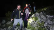 Nevşehir'de Top Tepe'de Mahsur Kalan Kadın 2 Saatte Kurtarıldı