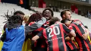 Nice, Ligue 1'de kalma başarısı gösterdi! Saint Etienne'i 4-1 mağlup etti