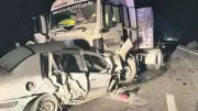 Niğde'de TIR ile kafa kafaya çarpışan otomobildeki çift öldü