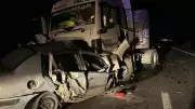 Niğde'de TIR ile otomobil çarpıştı: Çift hayatını kaybetti