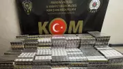 Nusaybin'de Kaçak Sigara Operasyonu: 7 Bin 100 Paket Ele Geçirildi