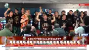 Okan Buruk'a şampiyonluk sonrası sulu baskın! O anlar kamerada