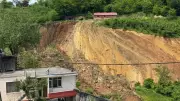 Ordu'da heyelan: Fındık bahçesinde toprak kaydı