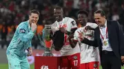 Çorum FK, Süper Lig'e yükseldi ve kupasını aldı