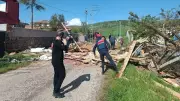 Çorum'un Sungurlu İlçesinde Hortum: Çatılar Uçtu, Duvarlar Yıkıldı