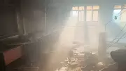 Pazaryeri Meslek Yüksekokulu'nda yangın paniği
