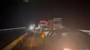 İran Plakalı Tır Devrildi: Aşkale-Tercan Yolu Uzun Süre Kapalı Kaldı