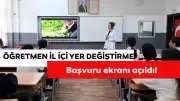 Öğretmen İl İçi Yer Değiştirme Başvurusu Nasıl Yapılır? 2026 Takvimi