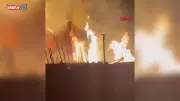 Rize'de bitişik iki ev yangında kullanılamaz hale geldi