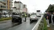 Rize'de feci kaza: Cip takla atıp başka aracın üzerine düştü, 1 ölü 7 yaralı