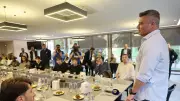Sadettin Saran ve Yönetimi Futbol Takımıyla Yemekte Buluştu