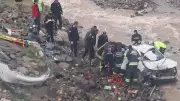 Sakaltutan Geçidi'nde feci kaza: 2 ölü, 1 yaralı