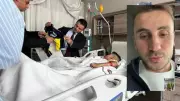 Silahlı saldırıda yaralanan öğrenciye Kerem Aktürkoğlu'ndan moral