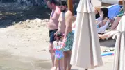 Sinan Güleryüz kızı Eva Luna ile Yalıkavak'ta tatil yaptı