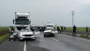 Siverek'te Zincirleme Trafik Kazası: 2 Ölü, 2 Yaralı