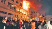 Siyonistler Gazze'yi yine vurdu: 7 şehit, onlarca yaralı