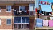 İspanya'da balkona çamaşır asmak yasaklandı