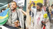 İsrail'in Gözaltındaki Aktivistler Thiago Avila ve Seyf Ebu Kişk Serbest Bırakıldı