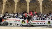 İsrail'in Küresel Sumud Filosu'na saldırısı Türkiye'de protesto edildi