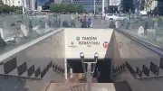 İstanbul'da Beyoğlu ve Şişli'de bazı yollar trafiğe kapatıldı, Taksim metrosu kapalı