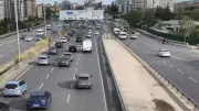 İstanbul'da Haftanın İlk İş Gününde Trafik Yoğunluğu Yüzde 51