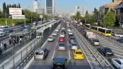İstanbul'da Trafik Yoğunluğu Yüzde 78'e Ulaştı
