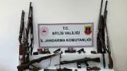 Tatvan'da 20 adrese eş zamanlı silah operasyonu: 1 gözaltı