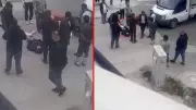 Tekirdağ'da Kamyonet-Motosiklet Çarpışması: Yaralı Sürücü Yerde Sigara Yaktı