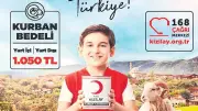 Türk Kızılay'a Kurban Bağışları Devam Ediyor