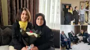 Vali Tavlı ve eşi şehit annesinin Anneler Günü'nü kutladı