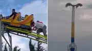 İzmir Buca'da lunaparkta kabus: Peş peşe arıza, metrelerce yüksekte mahsur kalanlar
