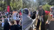 İzmir'de Gazzeli anneler için yürüyüş düzenlendi