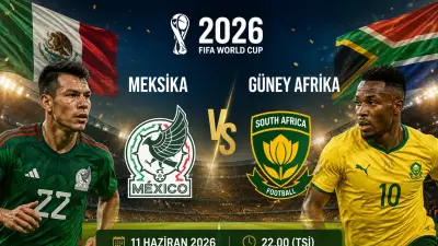 2026 Dünya Kupası Meksika-Güney Afrika maçı TRT 1 canlı izle: saat kaçta?