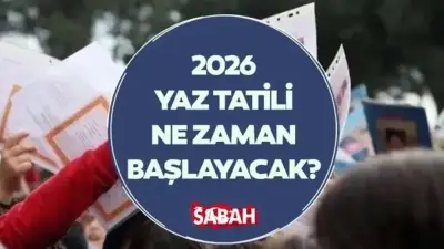 2026 Okulların Kapanış Tarihi: Yaz Tatili Ne Zaman Başlıyor?