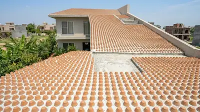 7 Bin Toprak Çay Bardağıyla Elektriksiz 5 Derece Serinleten Çatı Sistemi