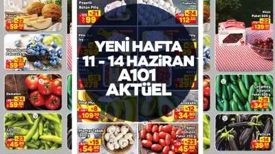 A101 Aktüel 11-14 Haziran 2026 Kataloğu: Tazenin Yıldızları Satışta