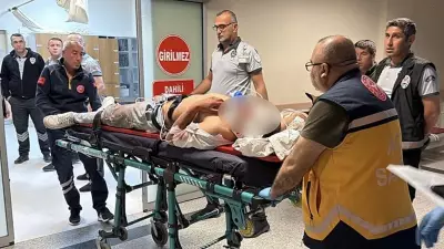 Adıyaman Gölbaşı'nda motosiklet elektrik direğine çarptı: 1 ağır 2 yaralı