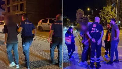 Adıyaman'da Madde Etkisindeki Şahıs Karayoluna Çıktı
