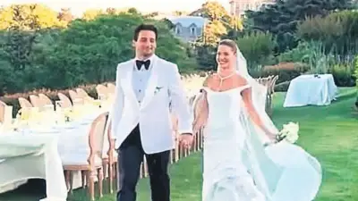 Ahmet Nazif Zorlu'nun torunu Yusuf Aydın, Merve Güleç ile evlendi