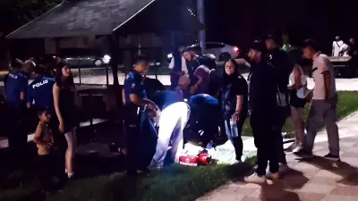 Aksaray'da parkta bıçaklı saldırı: 17 yaşındaki genç ağır yaralandı
