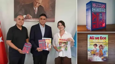 Aliağa Kent Kitaplığı'ndan Helvacı Kilimi Kitabı ve Çocuk Yayınları
