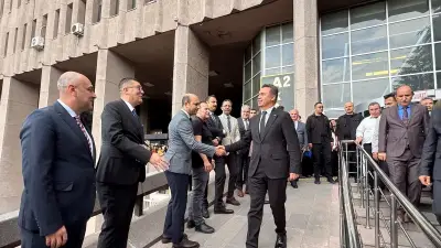 Ankara Cumhuriyet Başsavcısı Gökhan Karaköse Yargıtay'a uğurlandı