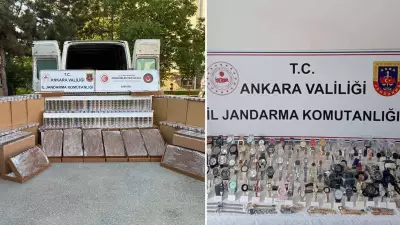 Ankara'da kaçak gözlük ve saat operasyonu: 5 bin 221 ürün ele geçirildi
