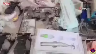 Ankara'da sahte diş doktoruna operasyon: 3 milyon liralık malzeme ele geçirildi