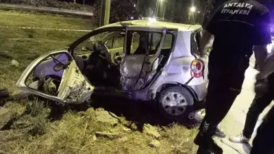 Antalya'da Feci Kaza: Emekli Başkomiser Hayatını Kaybetti
