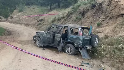 Aydın'da cip şarampole devrildi: Sürücü öldü, 2 yaralı