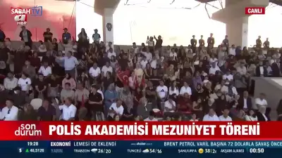 Başkan Erdoğan'dan Polis Akademisi Mezuniyeti'nde Önemli Açıklamalar