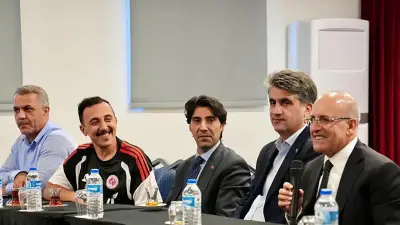 Bakan Şimşek'ten Batman Petrolspor kampına ziyaret