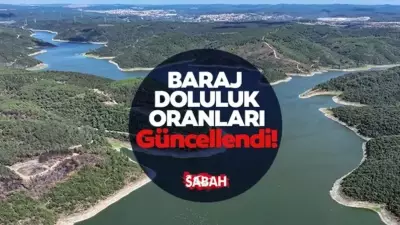 Baraj Doluluk Oranları Güncellendi: İstanbul, Ankara, İzmir, Bursa'da Son Durum